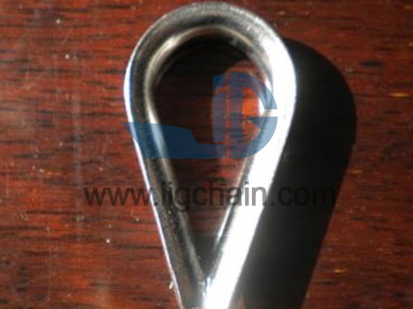 Stainless Steel G411 Wire Rope Thimble 